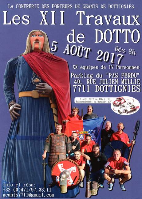 Les 12 travaux de Dotto - Affiche