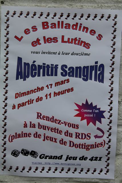 Apéro des Balladines & Lutins - Affiche