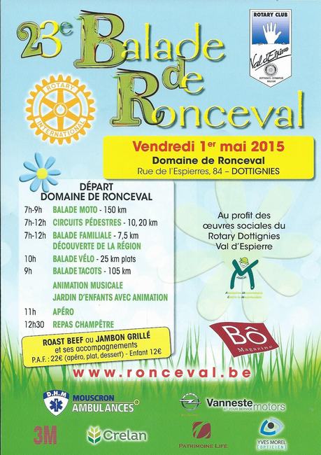 Balade de Ronceval 2015 - Affiche