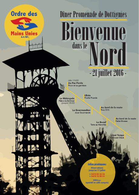 Bienvenue dans le Nord - Affiche
