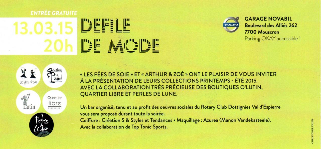 Défilé de Mode - Affiche 2