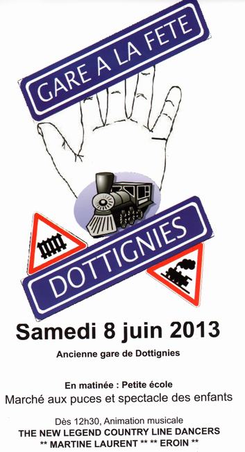 Gare à la fête - 2013 - Affiche