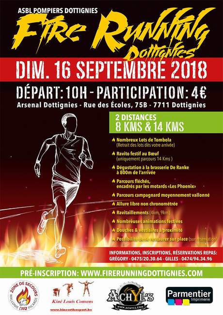Jogging des Pompiers - 2018 - 2