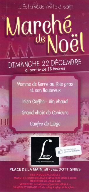 Fête de noël de l'Esta - 2013 - Affiche