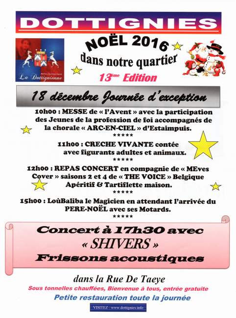 Noël dans votre quartier - 2016 - Affiche