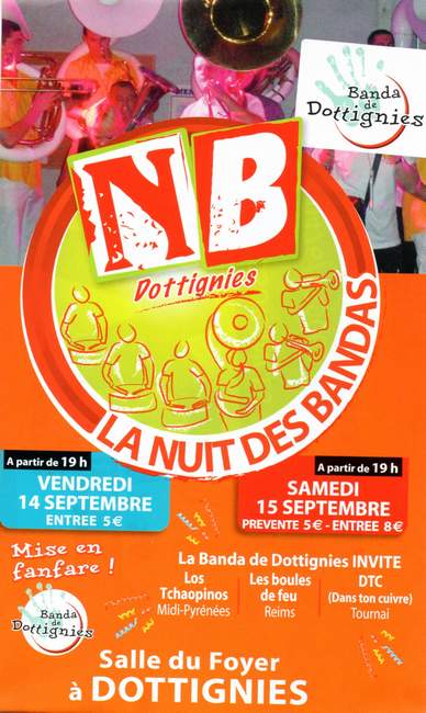 Nuit des Bandas - 2018 - Affiche