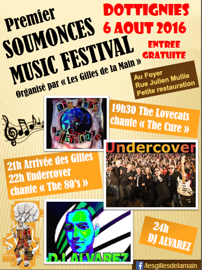 Soumonces Music Festival - 2016 - Affiche