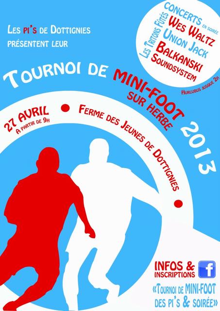 Tournoi des Pie's - 2013 - Affiche