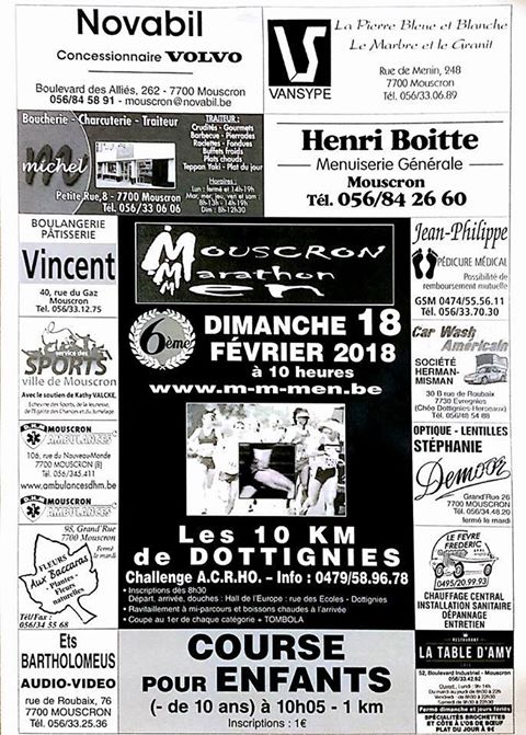 6e Marathon de Dottignies - Dottignies