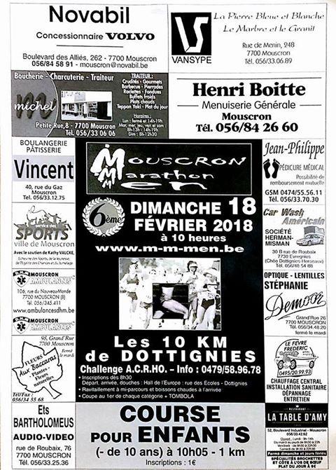 6e Marathon de Dottignies - Dottignies