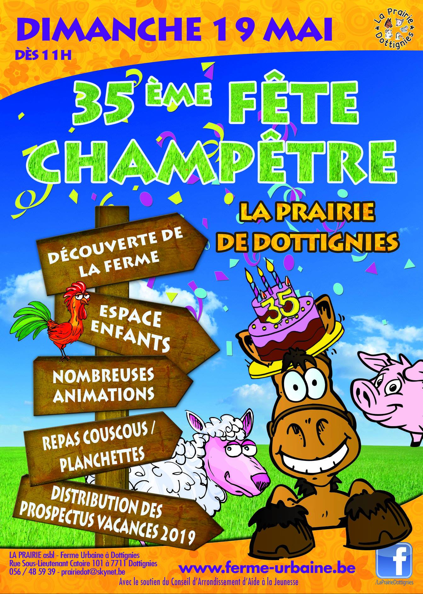 35ème Fête Champêtre - Dottignies