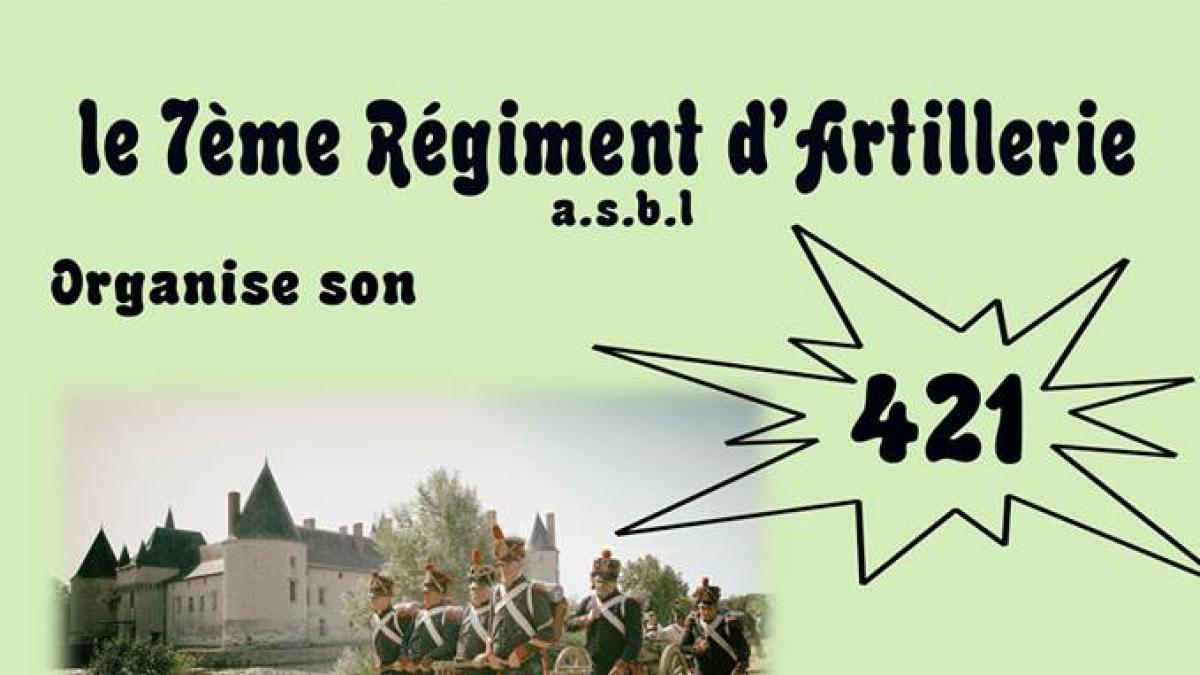 421 du 7e Régiment d'Artillerie - Dottignies