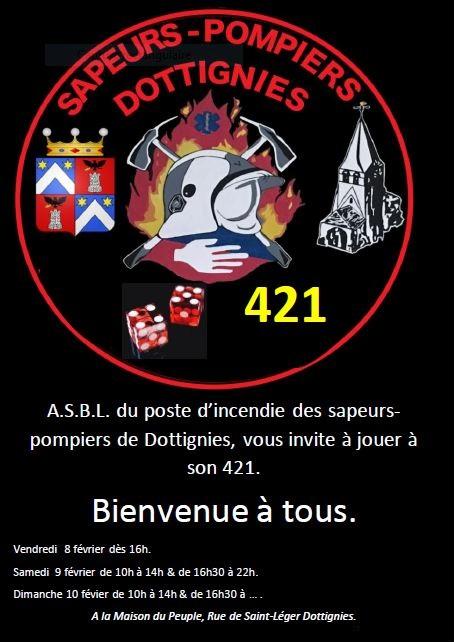 421 des Pompiers de Dottignies - Dottignies