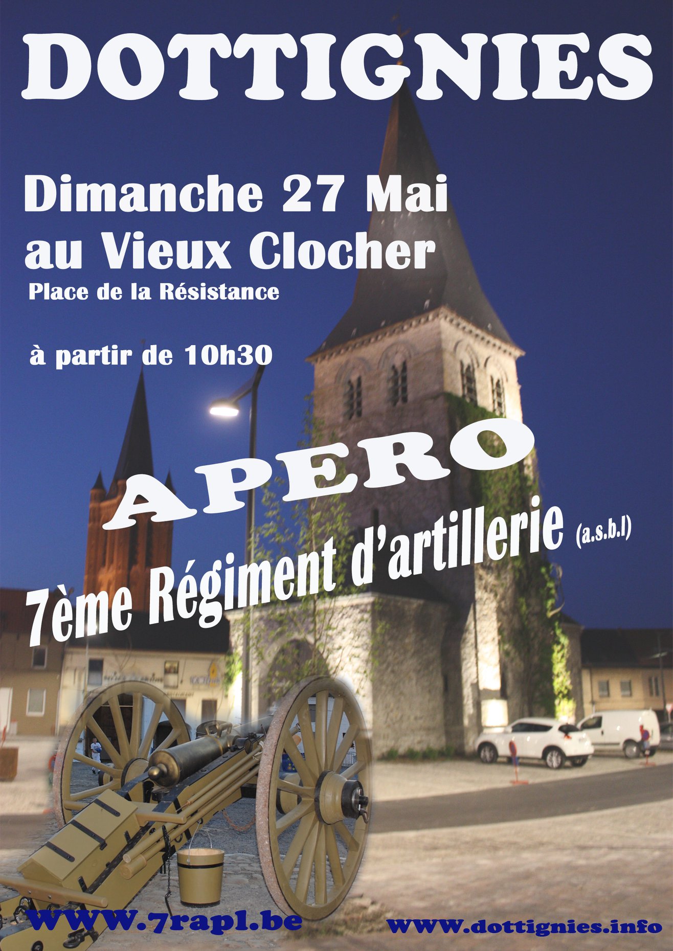 Apéro du 7e Régiment d'artillerie - Dottignies
