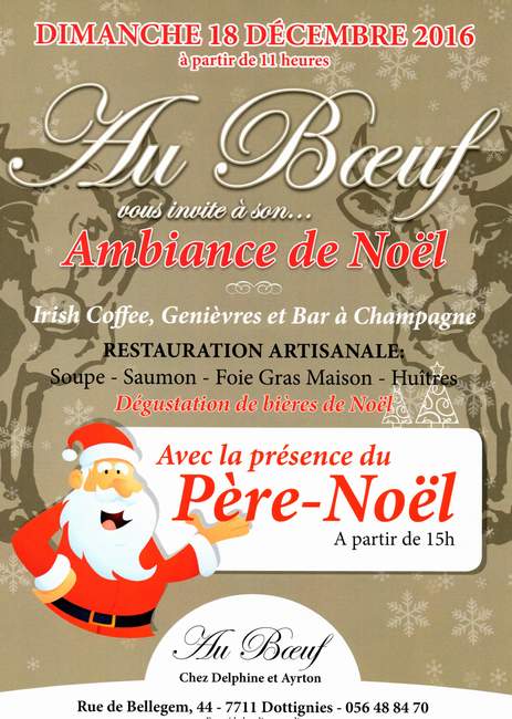 Ambiance de Noël au Boeuf - Dottignies