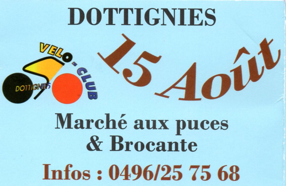 Marché aux puces/brocante - Dottignies
