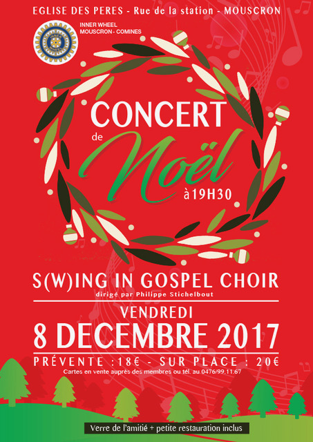 Concert de Noël - Swing Gospel Choir - Dottignies
