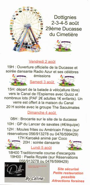 Ducasse du quartier du cimetière - Dottignies