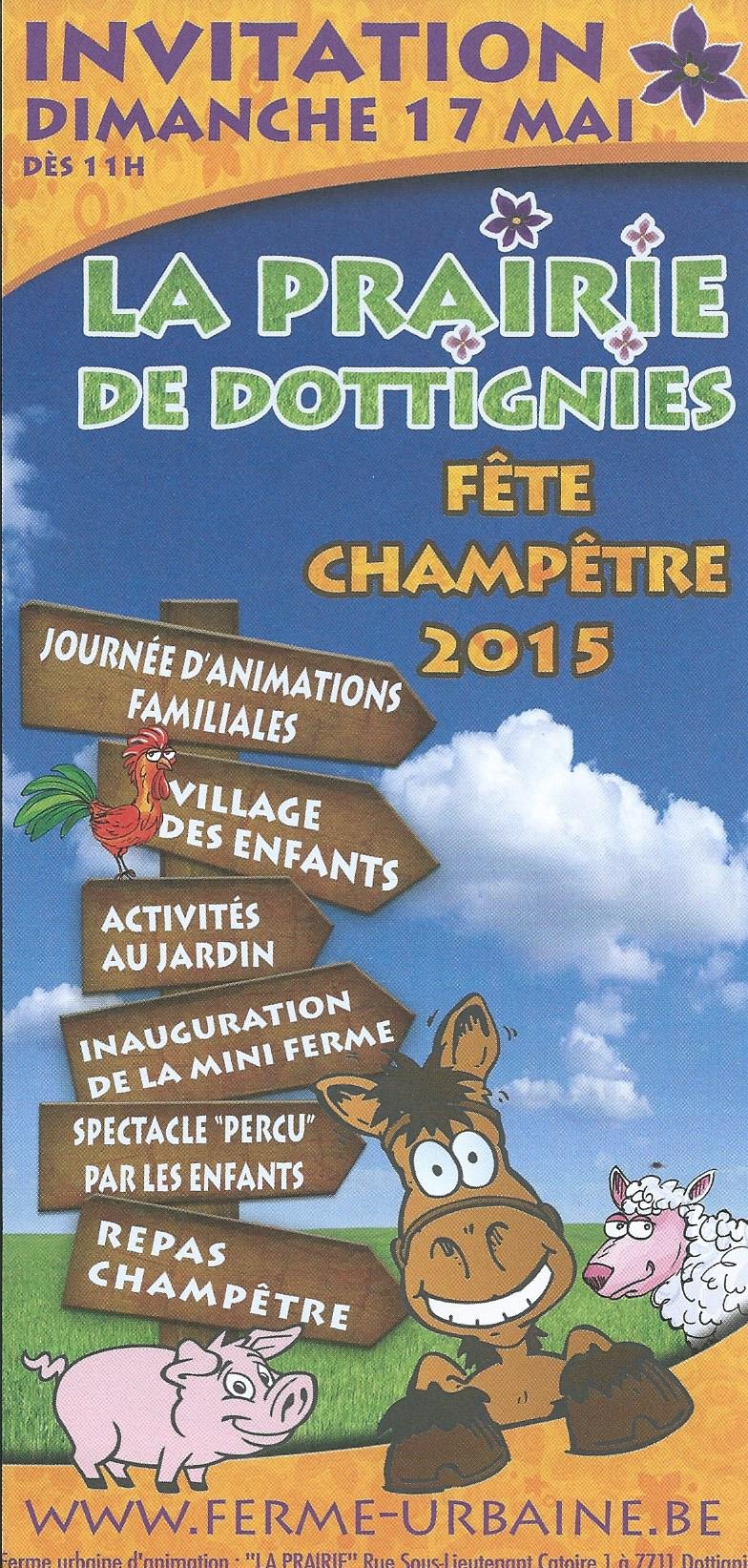 Fête Champêtre de la Prairie 2015 - Dottignies