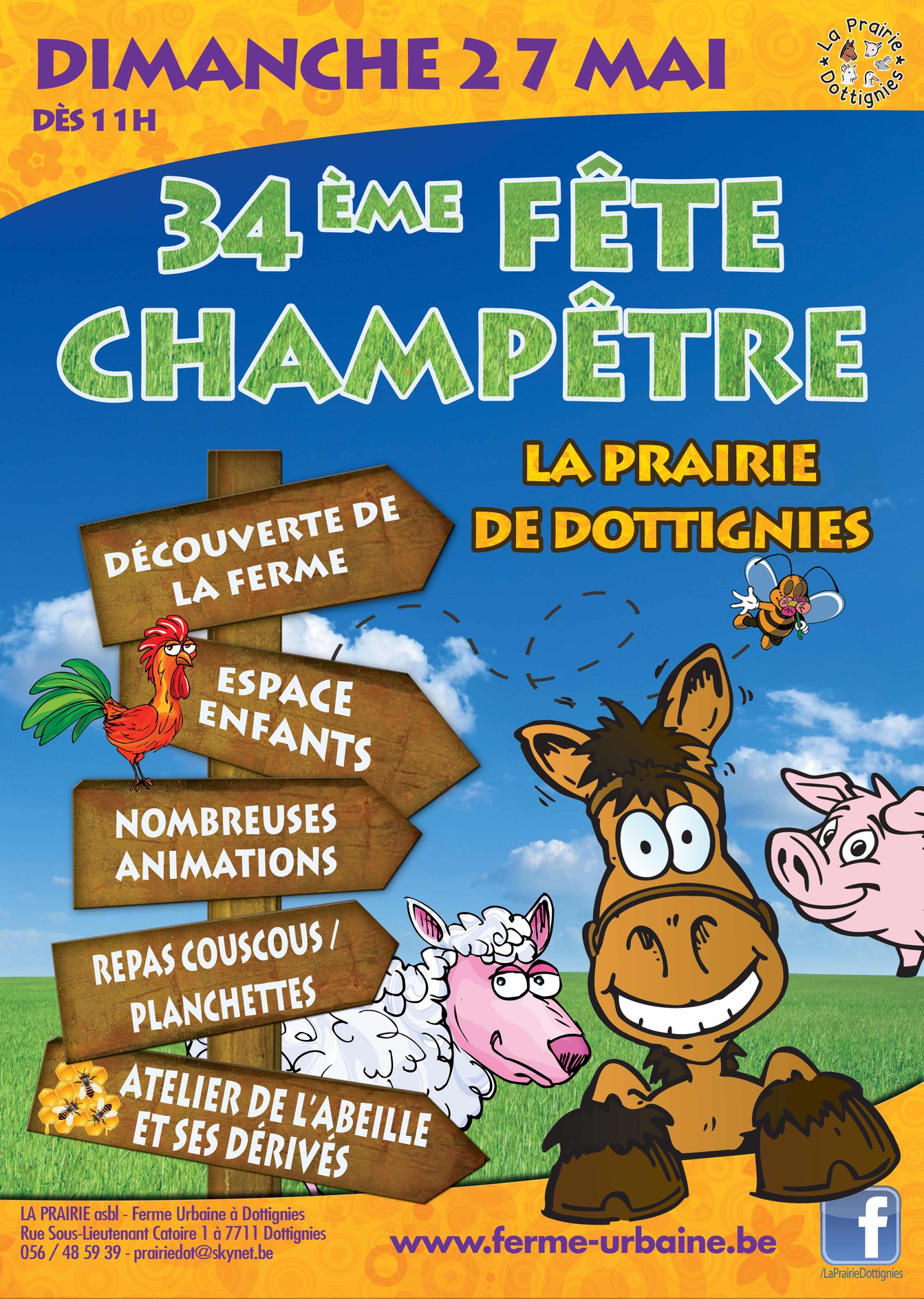 34ème Fête Champêtre - Dottignies