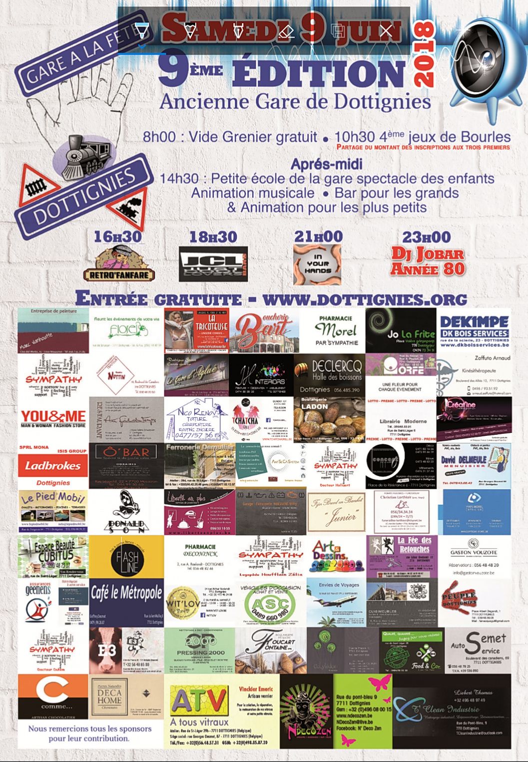 Gare à la Fête - Dottignies
