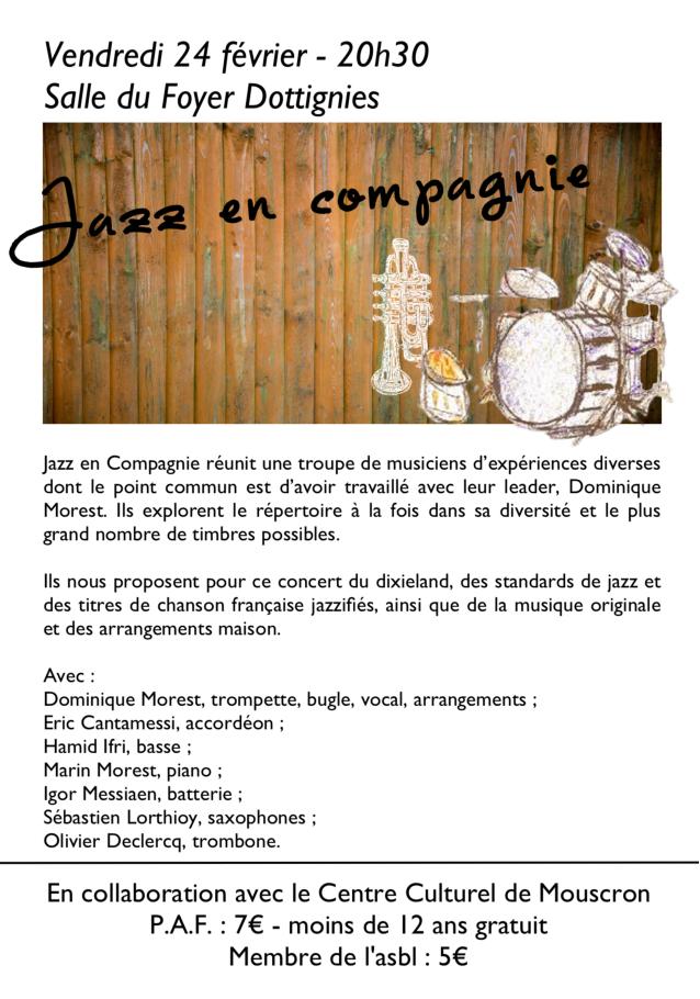 Jazz en compagnie - Dottignies