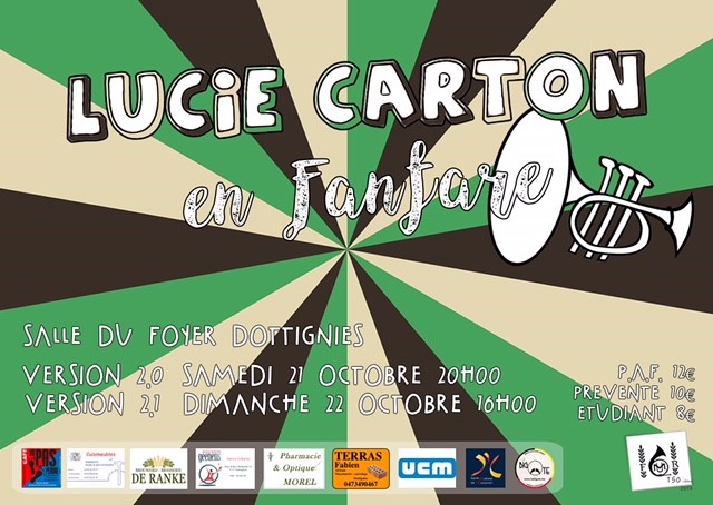 Lucie Carton en Fanfare - Dottignies