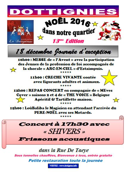 Noel dans notre Quartier - Dottignies