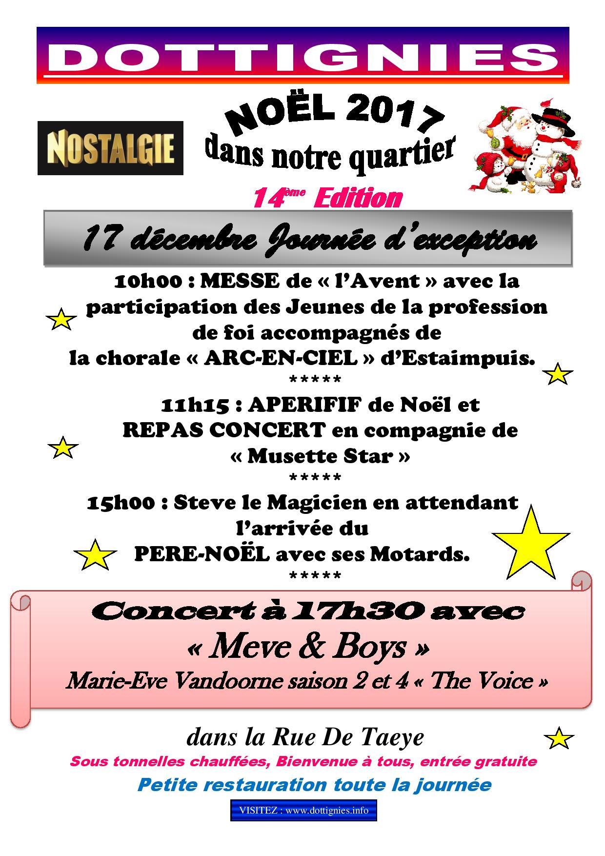 Noël dans notre quartier - Dottignies