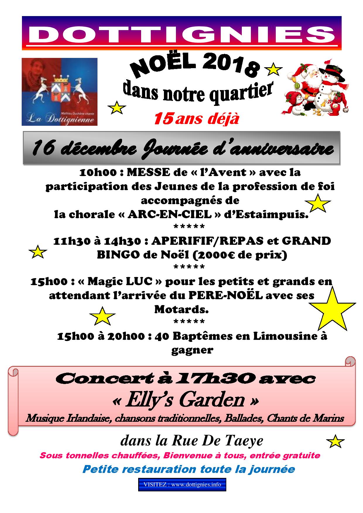Noël dans notre quartier - Dottignies