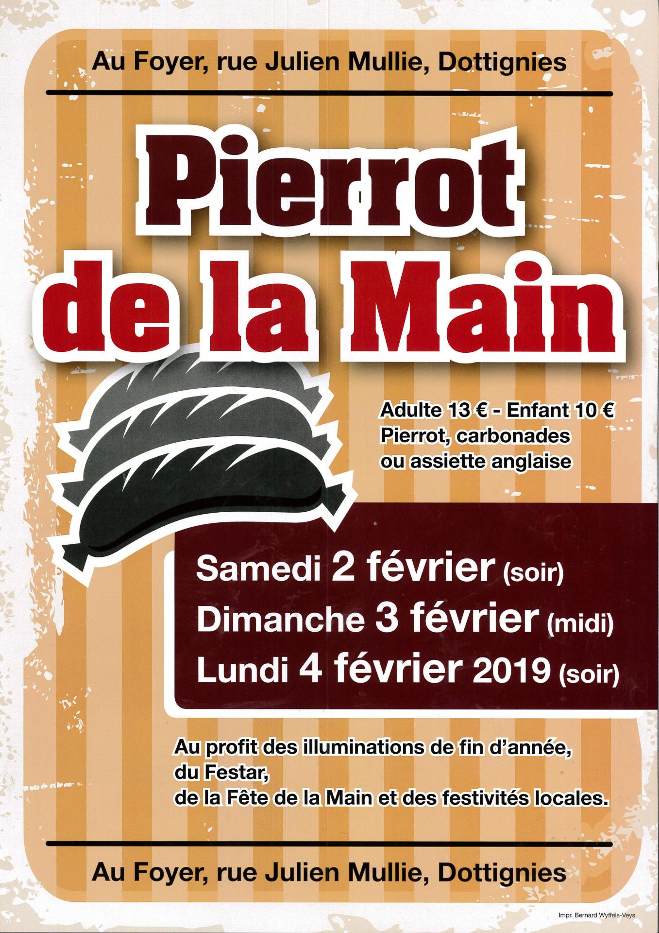 Pierrot de la Main - Dottignies