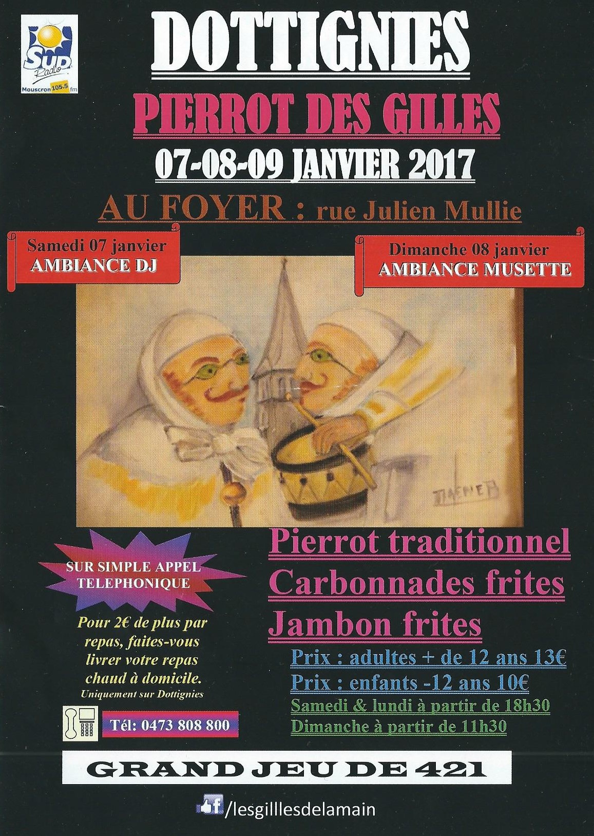 Pierrot des Gilles - Dottignies