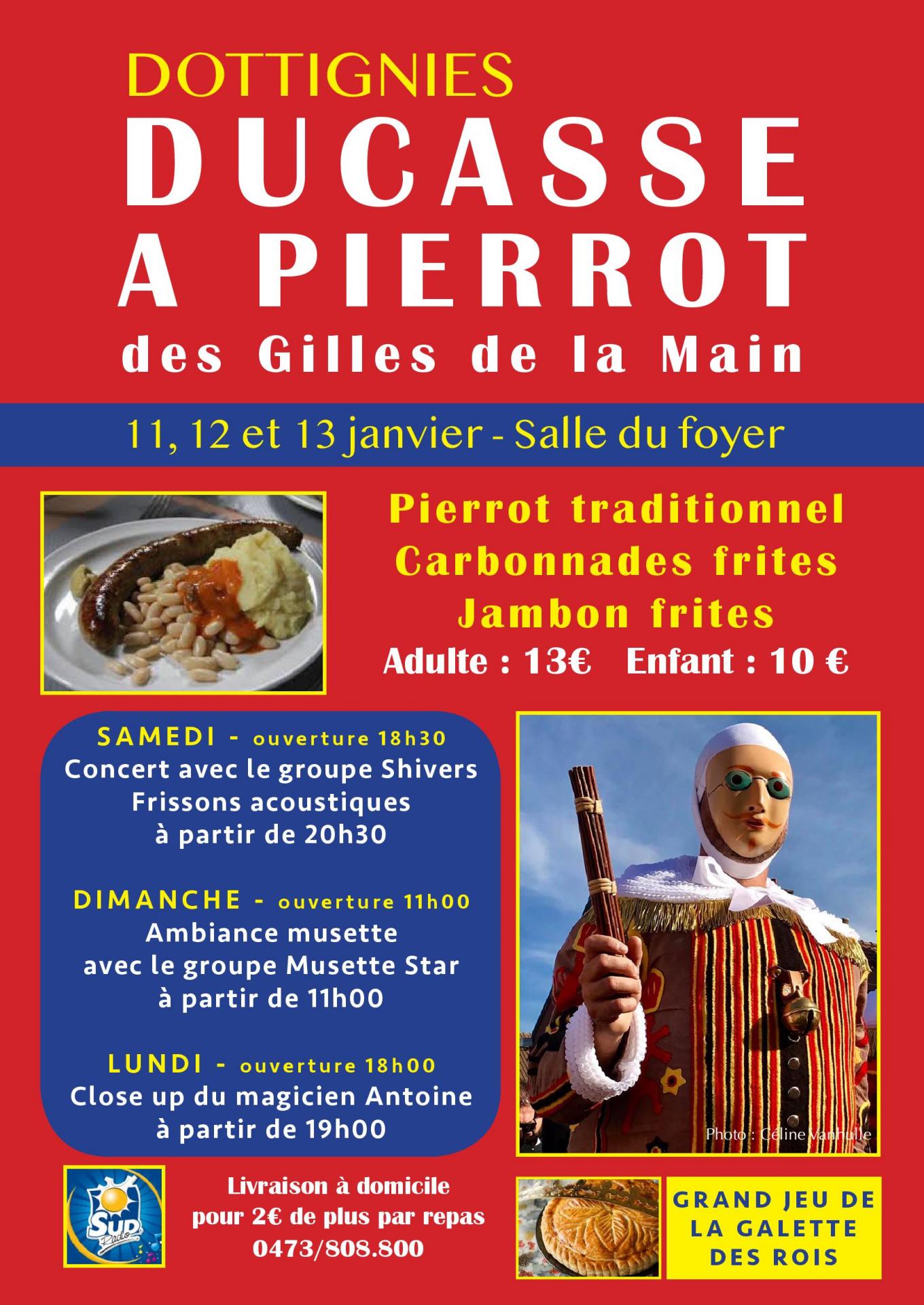 Ducasse à Pierrot des Gilles de la Main - Dottignies