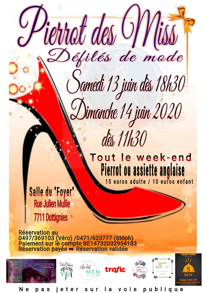 Pierrot des Miss - Défilés de mode - Dottignies