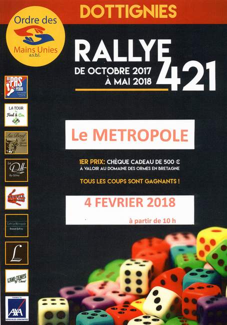 Rallye 421 au Metropole- Dottignies