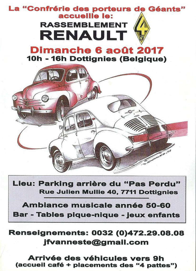Rassemblement Renault - Dottignies