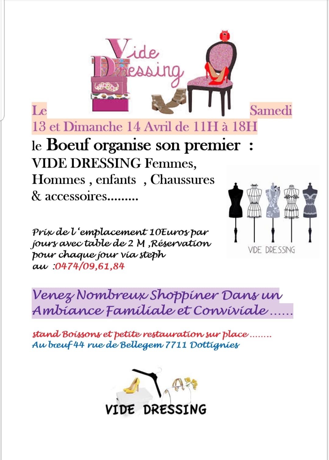 Vide Dressing au Boeuf - Dottignies